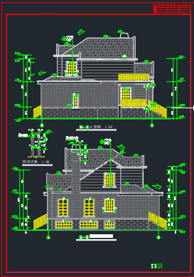 دانلود نقشه ویلا تریبلکس زیبا و خاص