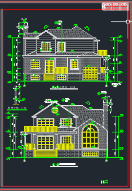 دانلود نقشه ویلا تریبلکس زیبا و خاص