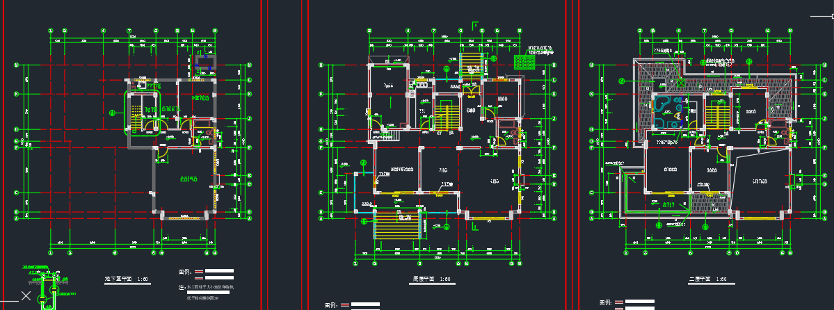 نقشه ویلا تریبلکس