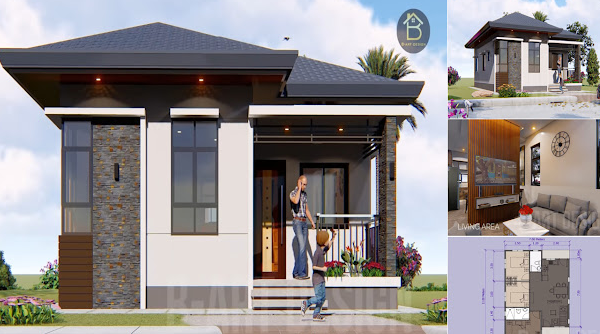 نقشه ویلا 80 متری