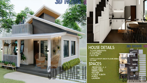 نقشه ویلا 60 متری