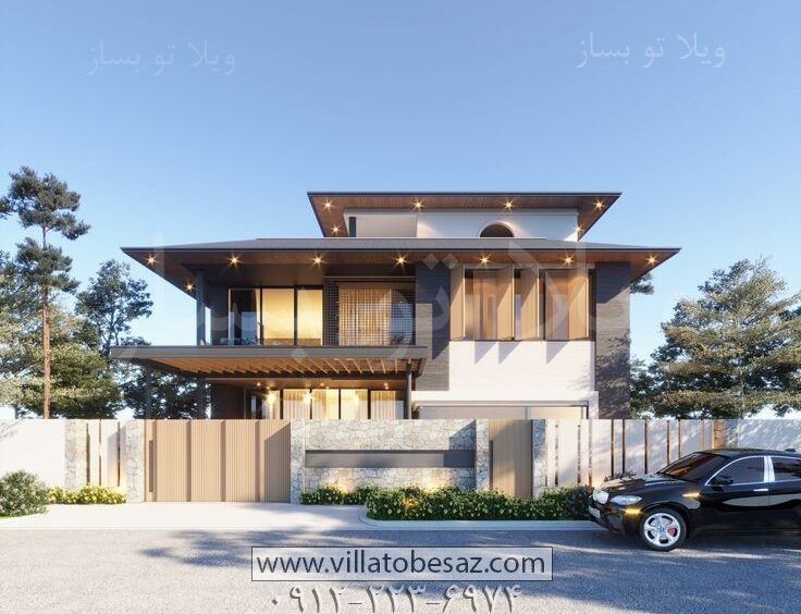 ساخت ویلا 210 متری