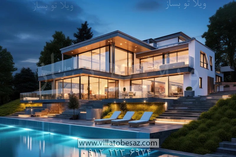 اجرای ویلا در مرزن آباد