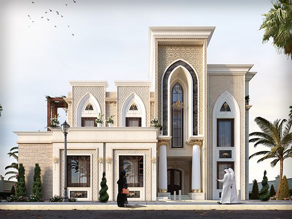 طرح ویلا عربی