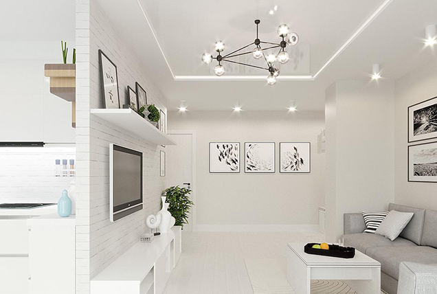 رنگ سفید در دکوراسیون | رنگ سفید در نما