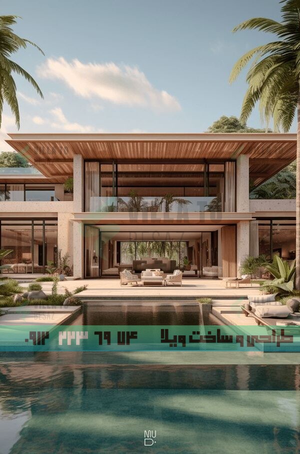 عکس ویلا با استخر + بررسی انواع ویلا با استخر