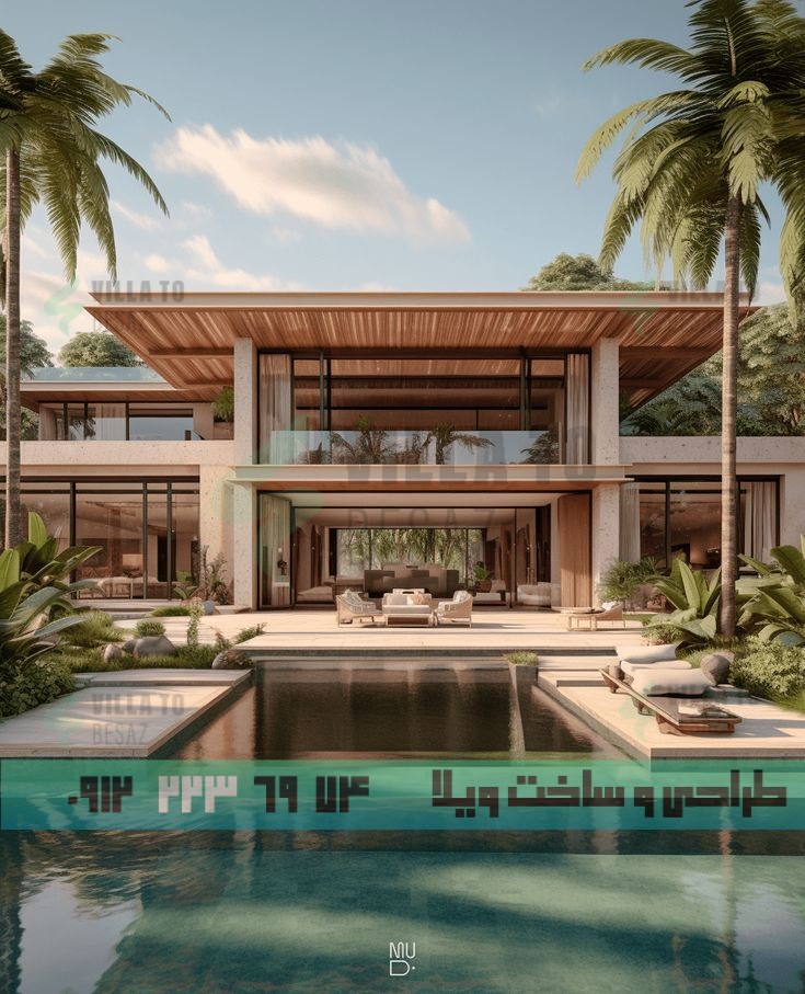 عکس ویلا با استخر + بررسی انواع ویلا با استخر