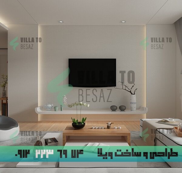 عکس پذیرایی ویلا + نکات مهم در انتخاب مبلمان