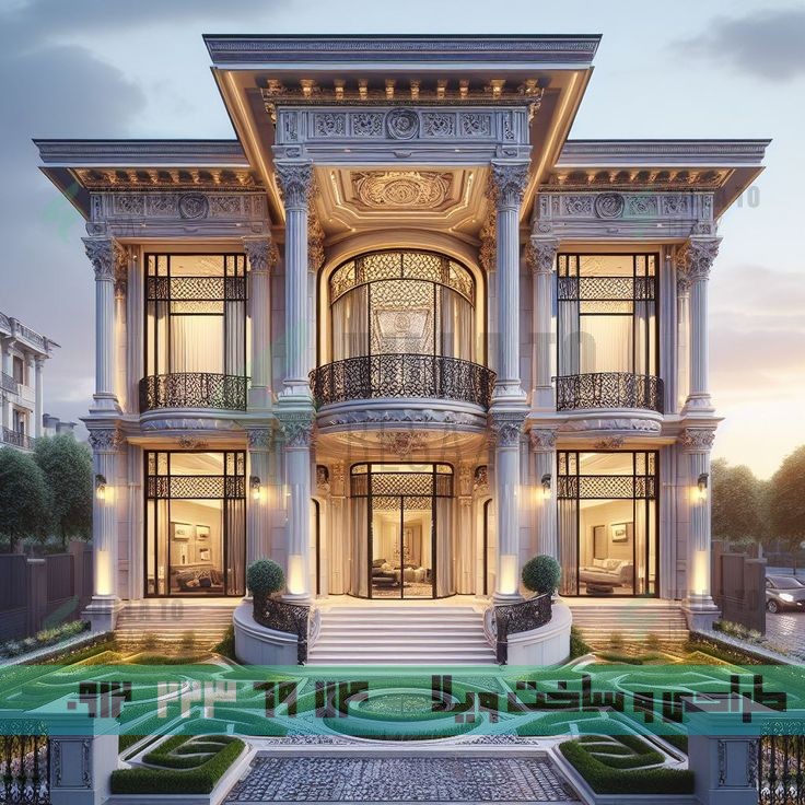 طرح ویلا کلاسیک + مزایای طرح ویلا کلاسیک