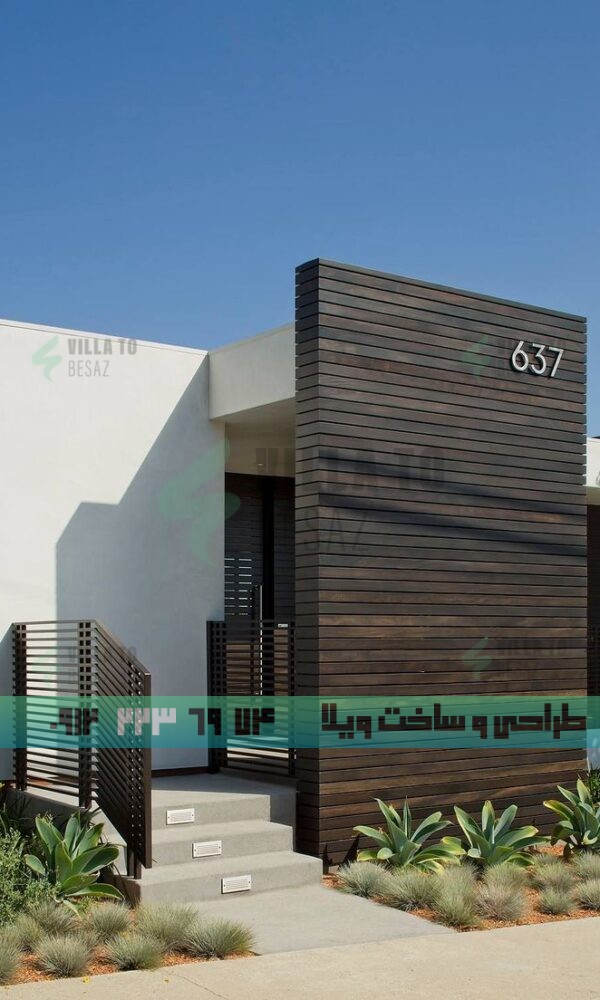 نمای ویلای سمنت بورد- بررسی مزایا و معایب ویلای سمنت بورد