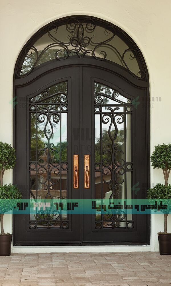 عکس درب ورودی بزرگ ویلایی- بررسی نکات مهم در انتخاب درب ورودی بزرگ