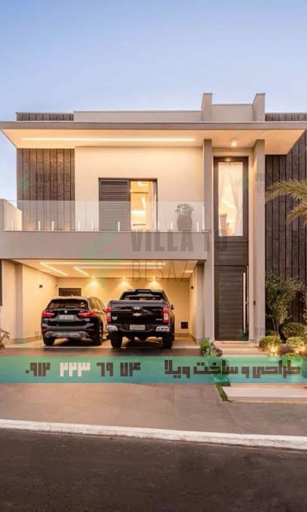 عکس ویلای پیلوت دار- بررسی مزایا و معایب ویلای دارای پیلوت