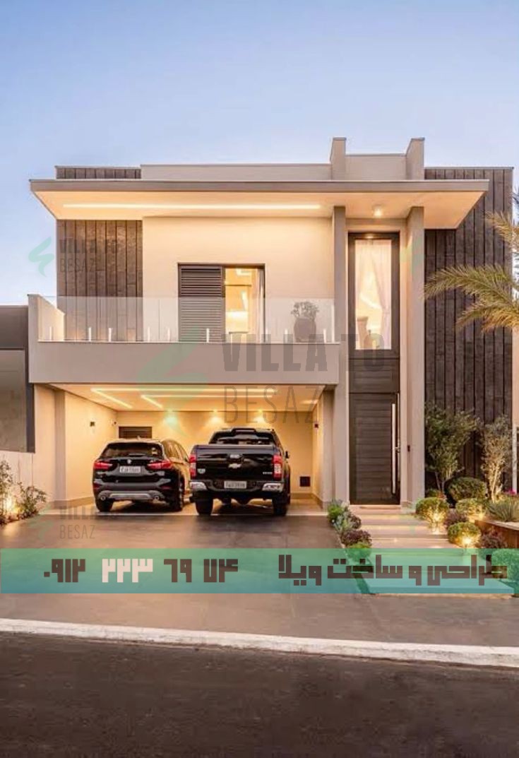 عکس ویلای پیلوت دار- بررسی مزایا و معایب ویلای دارای پیلوت