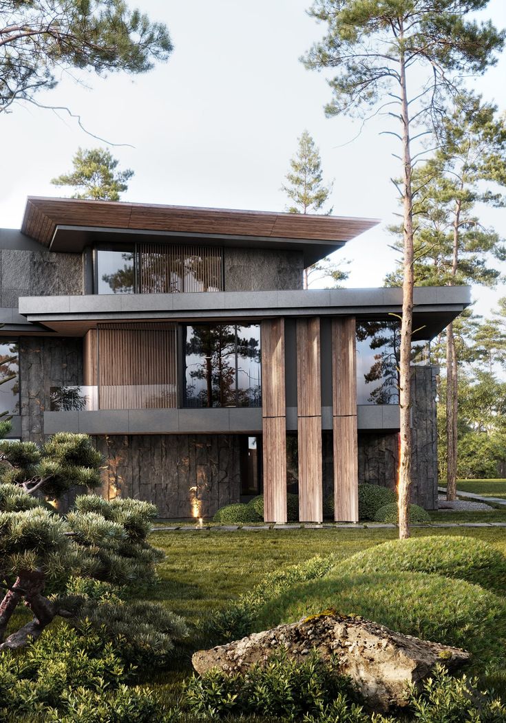 ویلای سنگ با چوب- مزایای اقتصادی و محیط زیستی ویلای سنگی با چوب