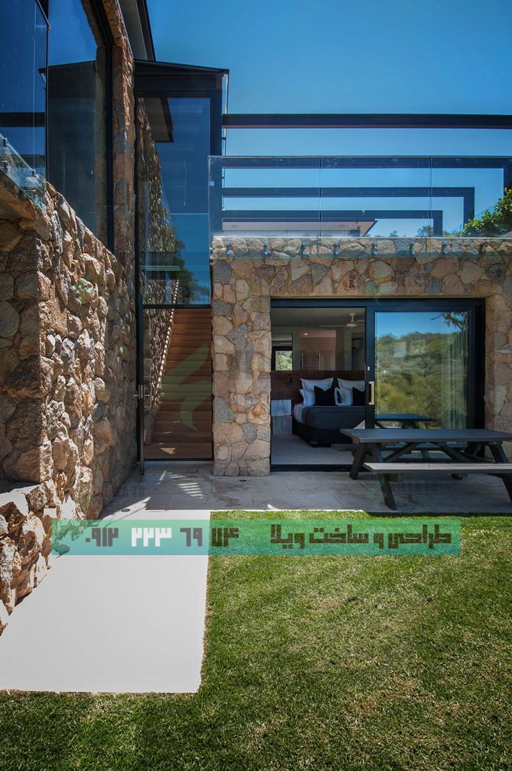 نمای ویلای سنگ روخانه ای- بررسی مزایا و معایب نمای ویلای سنگ روخانه ای