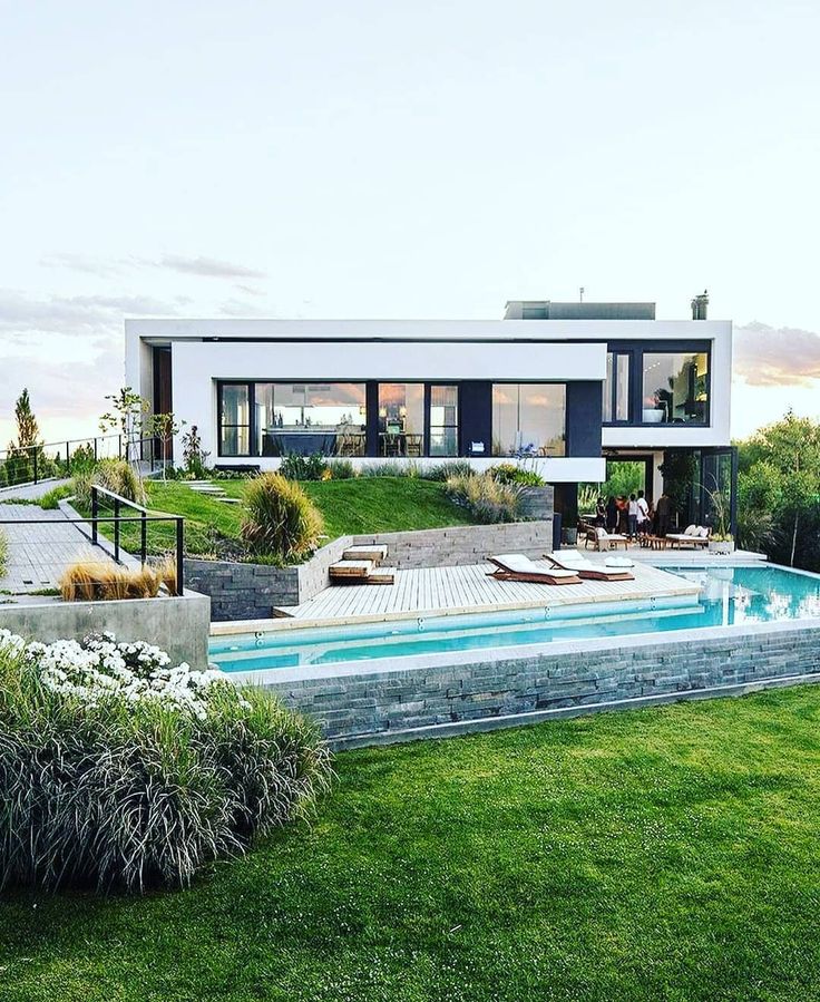 عکس ویلای مستطیلی- برسی مزایا و معایب ویلاهای مستطیلی