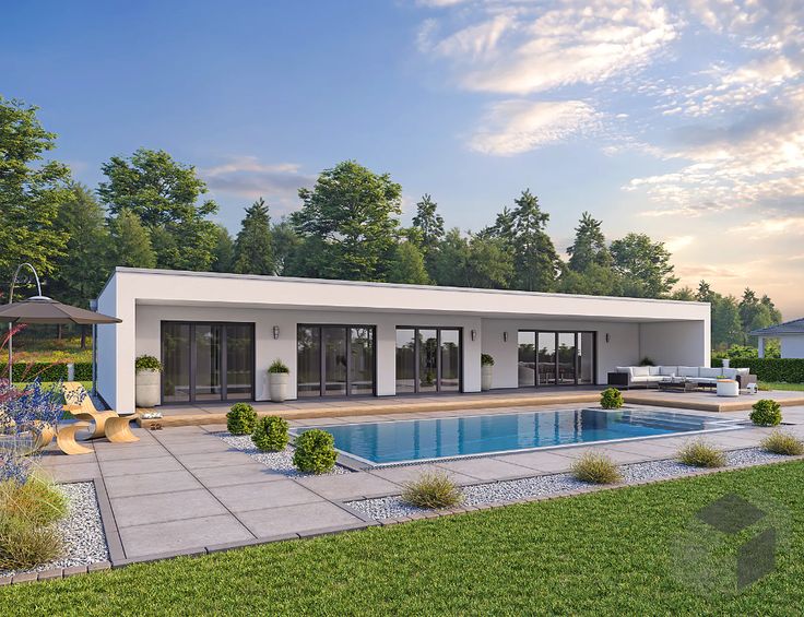 عکس ویلای مدرن همکف- مزایای زندگی در یک ویلا مدرن همکف