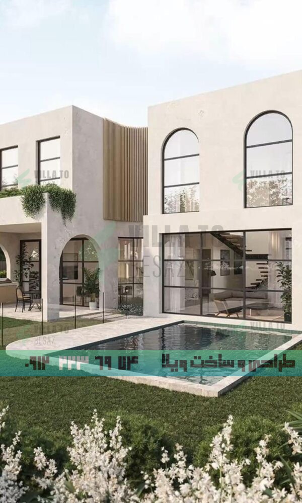 عکس ویلای شیک دوبلکس- طراحی داخلی ویلای شیک دوبلکس