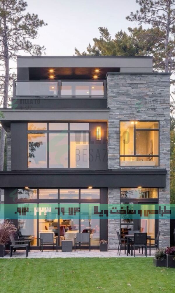 عکس ویلای تریبلکس- بررسی موارد مهم قبل از خرید ویلای تریبلکس