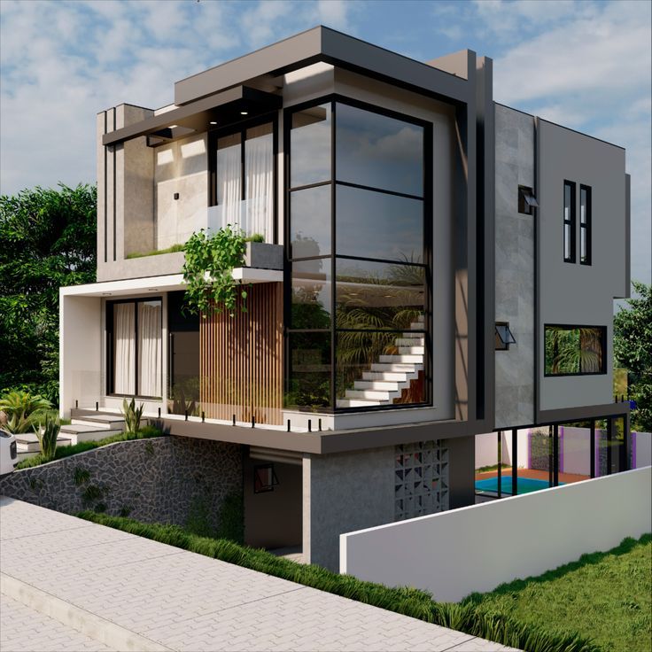 عکس ویلای ساده تریبلکس- نکات مهم برای خرید ویلاهای ساده تریبلکس