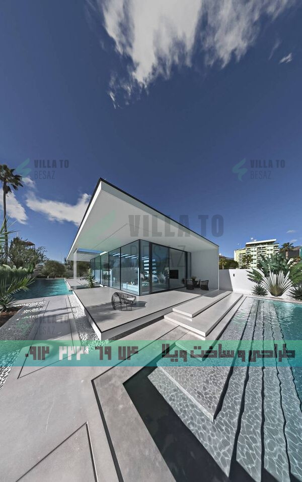 نمای ویلای سرامیک- نکات مهم در انتخاب و استفاده از سرامیک در ویلاها