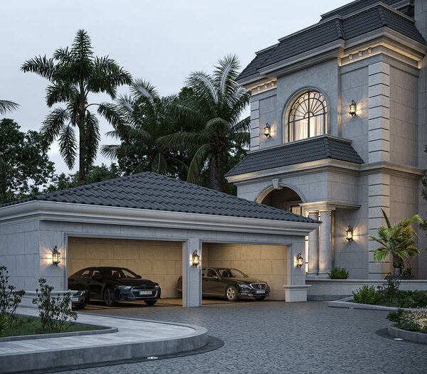 عکس ویلای کلاسیک پیلوت دار- مزایای ویلای کلاسیک پیلوت دار