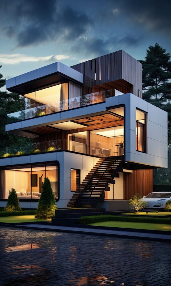 ساخت ویلای مسکونی تریبلکس- مزایای زندگی در ویلای مسکونی تریبلکس