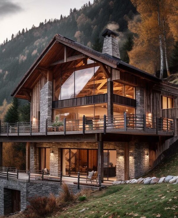 ویلای چوبی تریبلکس بهمراه برسی جامع ویژگی‌های ویلای چوبی تریبلکس