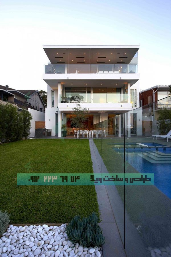 عکس ویلای مدرن تریبلکس- بررسی مزایا و معایب ویلا مدرن تریبلکس