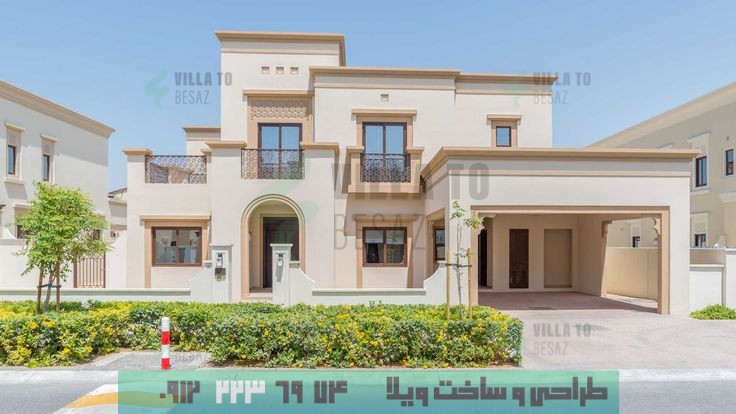 عکس ویلای نیم پیلوت- مزایا و معایب ویلای نیم پیلوت