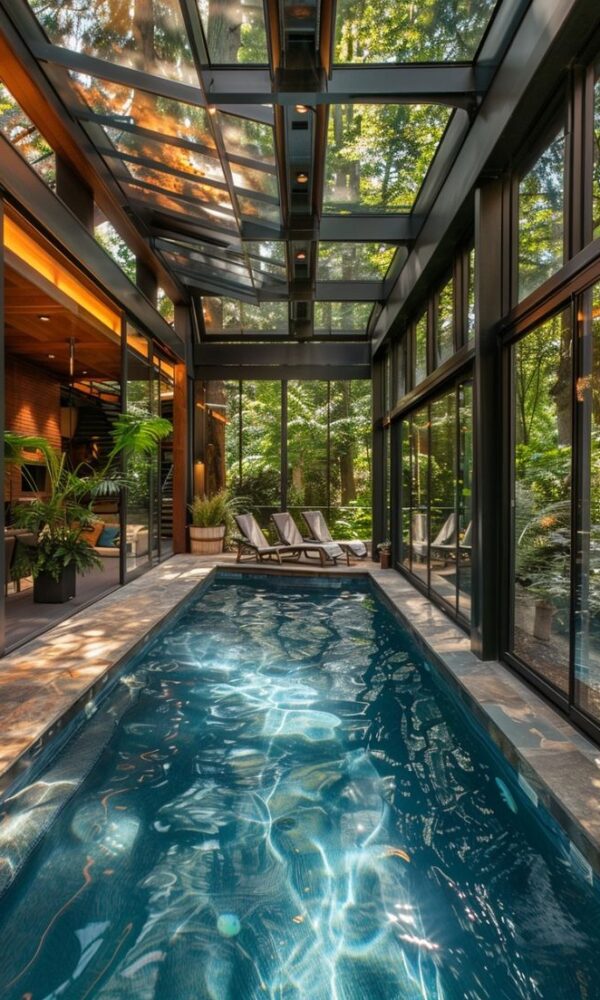 عکس ویلای استخر داخل + بررسی جامع چگونگی ساخت