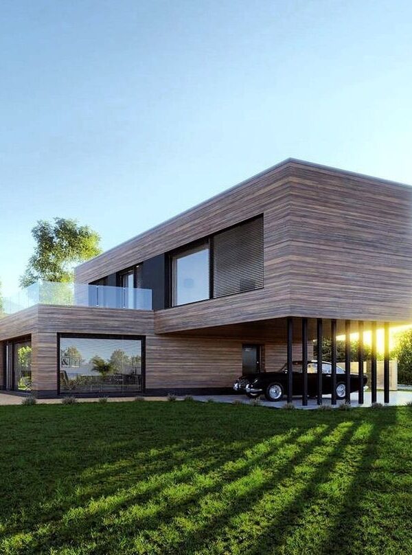 عکس ویلای مدرن کوچک- بررسی مزایای ویلای مدرن کوچک