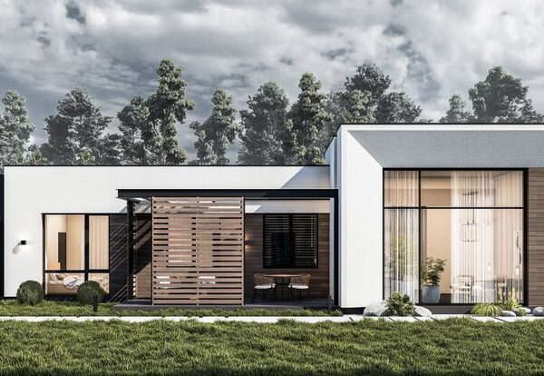 عکس ویلای ساده فلت + بررسی جامع تمامی نکات