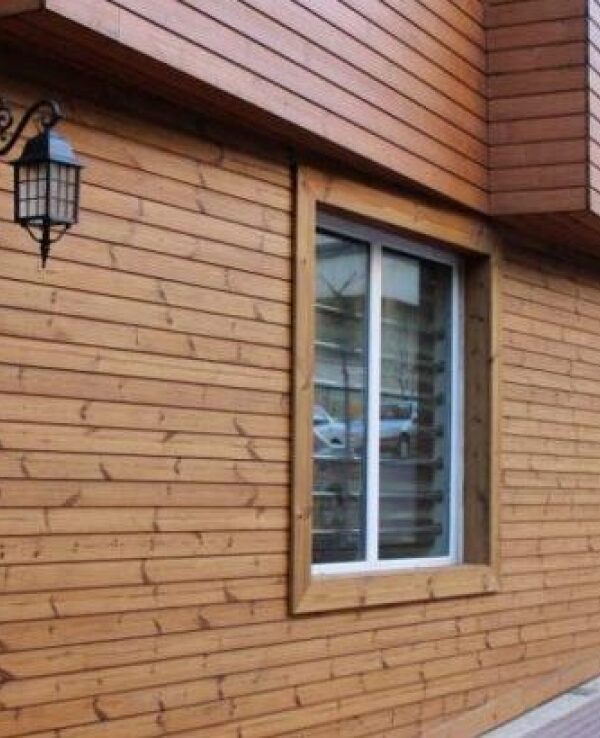 نمای ویلای چوب پلاست - بررسی جامع مزایا و معایب ویلای چوب پلاست