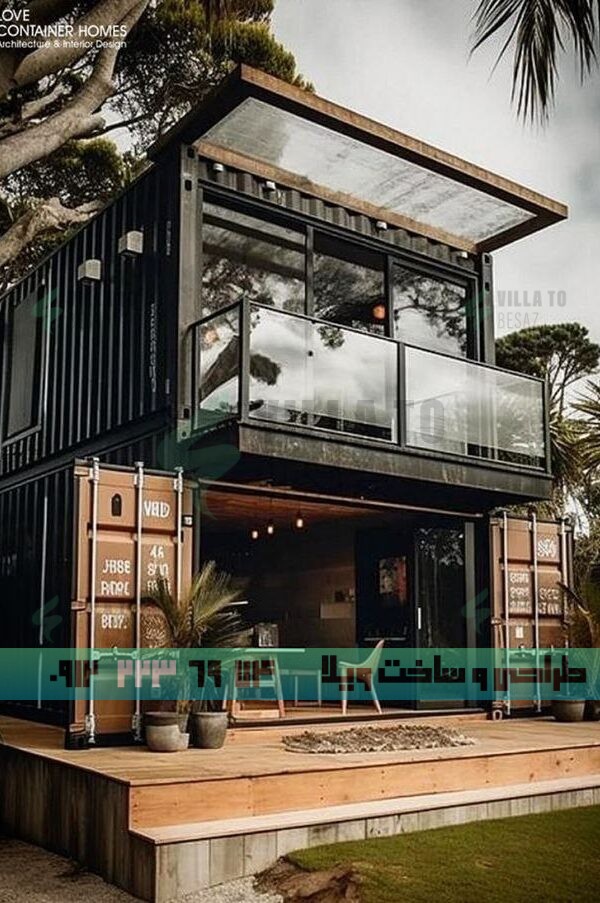 کانکس 90 متری و بررسی طراحی و معماری کانکس 90 متری + عکس