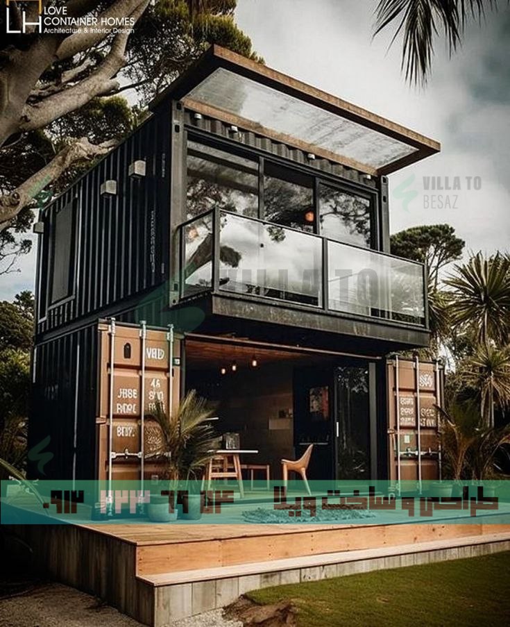 کانکس 90 متری و بررسی طراحی و معماری کانکس 90 متری + عکس