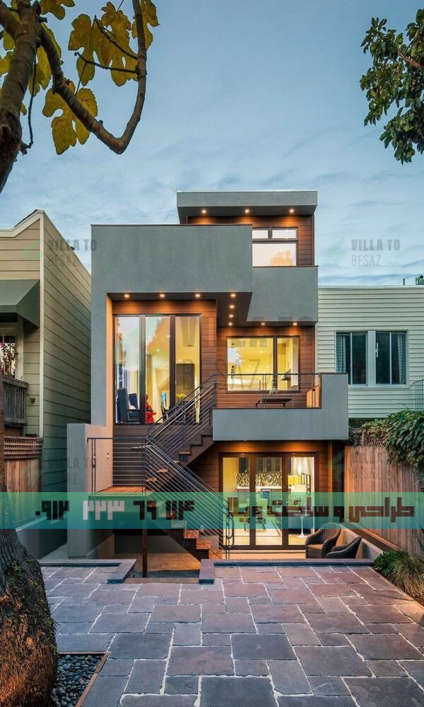 عکس ویلای تریبلکس- بررسی هزینه های ویلای تریبلکس