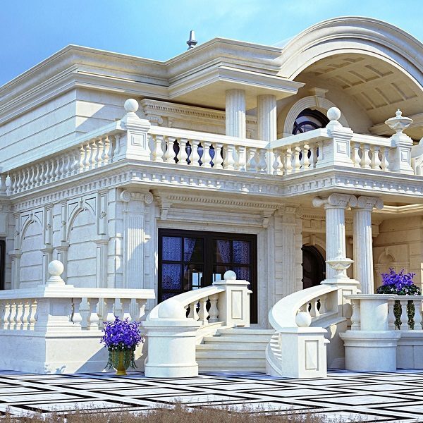 نمای ویلای مرمریت + بررسی همه جانبه بهمراه عکس