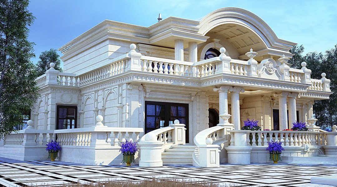 نمای ویلای مرمریت + بررسی همه جانبه بهمراه عکس