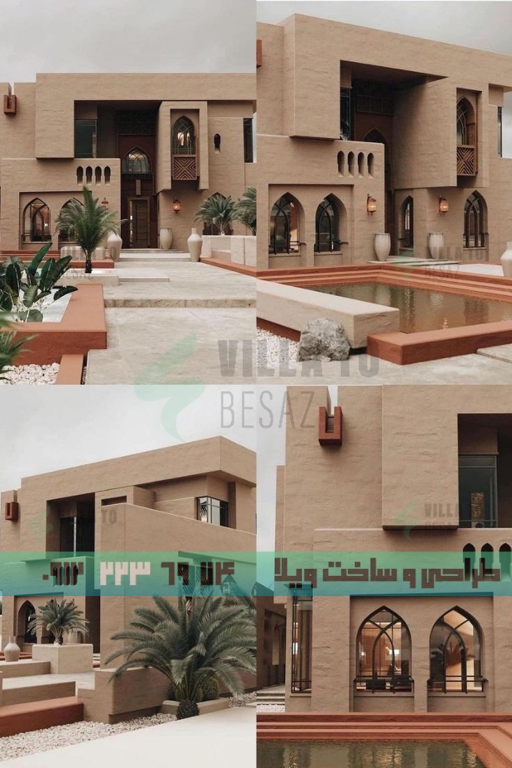 نمای ویلای سنتی- بررسی جامع ویژگی های نمای ویلای سنتی