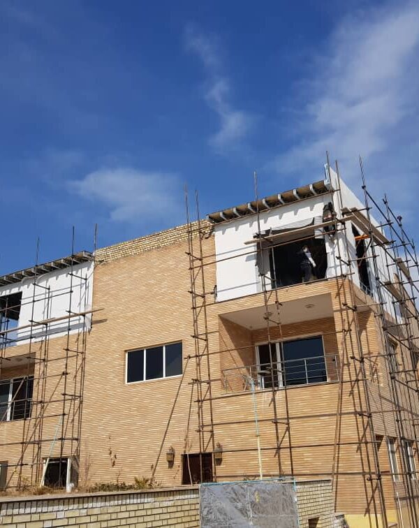 ساخت طبقه آخر