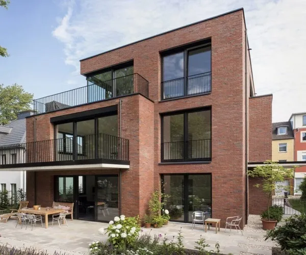 نمای آجر نسوز ویلا