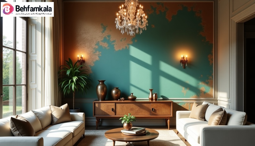 پتینه کاری روی دیوار