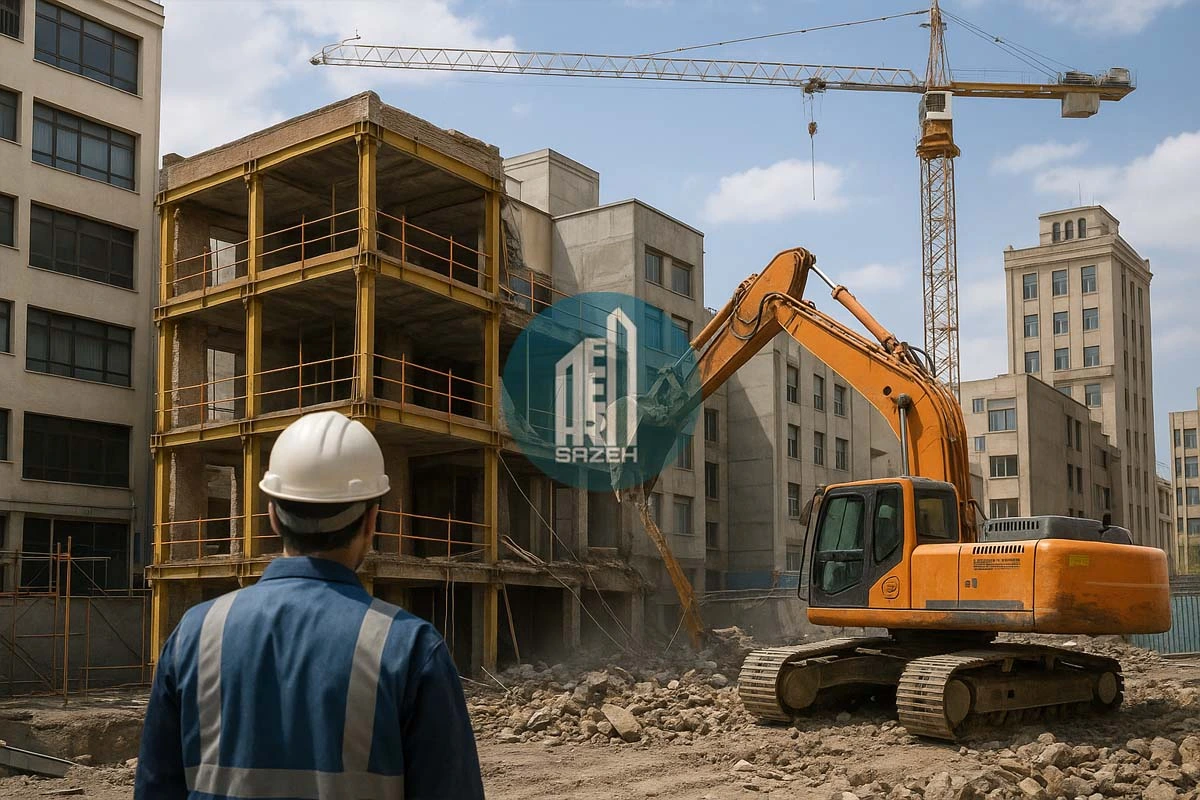 بهترین شرکت ساختمانی در تهران
