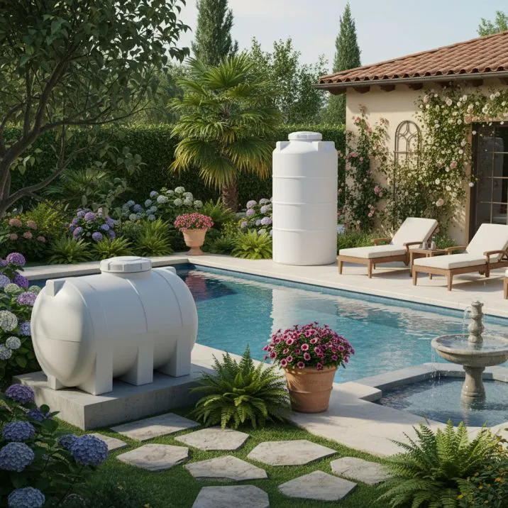 مخزن آب برای ویلا